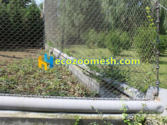 wire rope mesh for zoo aviary