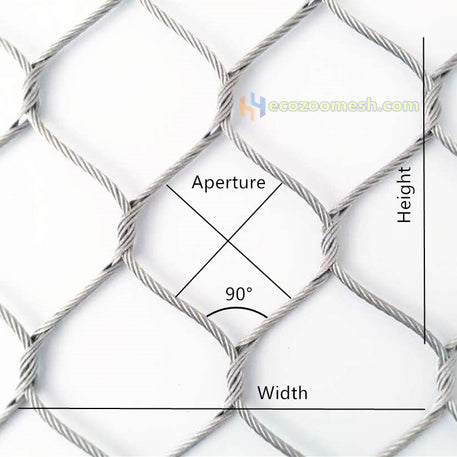 Stainless Steel Aviary Mesh for Finches - Safe Non-Toxic Bird Aviary Mesh for Finch Cages