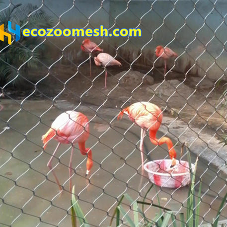 Large Birds Aviary Mesh, hand-woven rope mesh for aviary