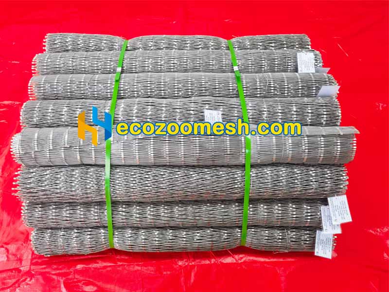 3/64" Cable Ferrule Mesh Birds Aviary and Small Animals Fence - 50ft x 16ft